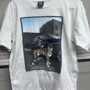 FUCT x Shawn Mortensen Photo Series Mens T Shirt Snoop Dogg Medium made‎ in USA